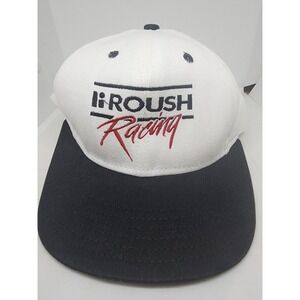 Vintage li Roush Racing Nascar Strapback Hat Embroidered